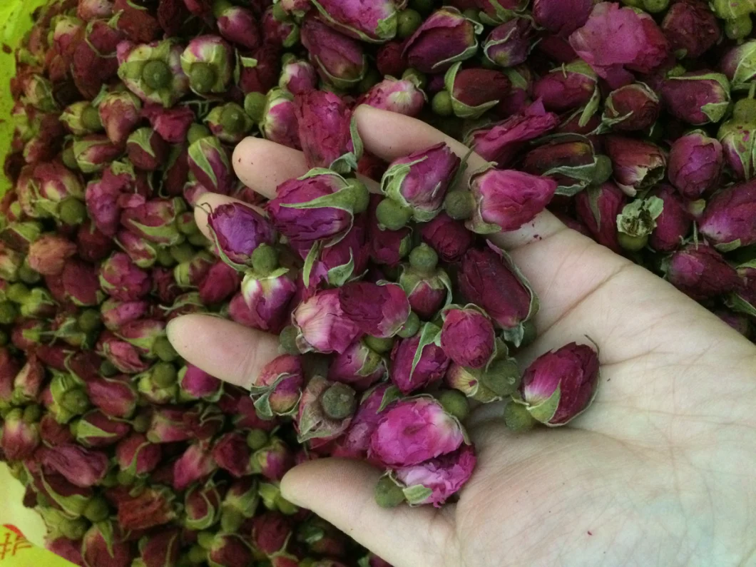 Ping Yin Mei Gui Food Grade Dry Flower Bud Ping Yin Rose Flavor Tea